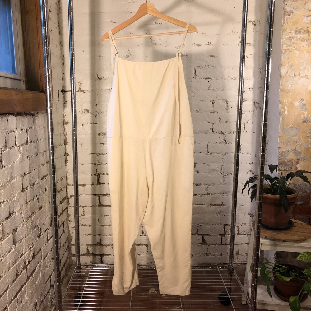 Baserange raw linen overall